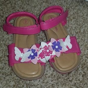 Girls size 9 sandals
